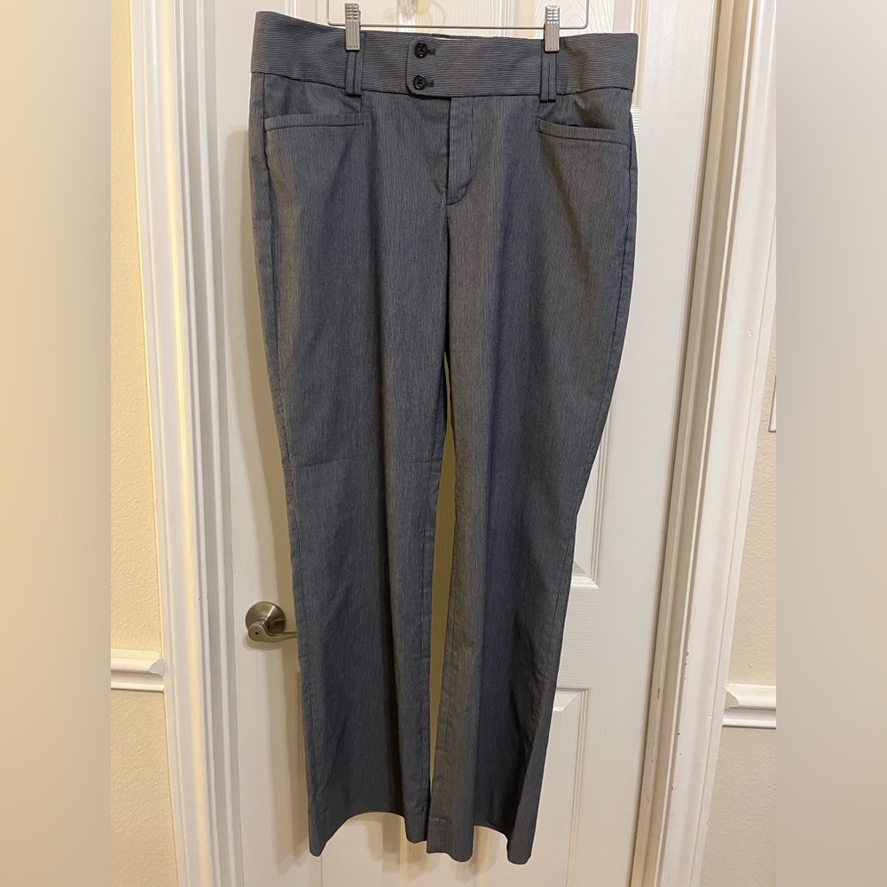 Banana Republic Cream and Gray Pants